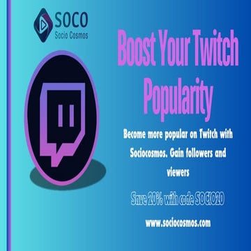 Become a Twitch Sensation............... | PDF