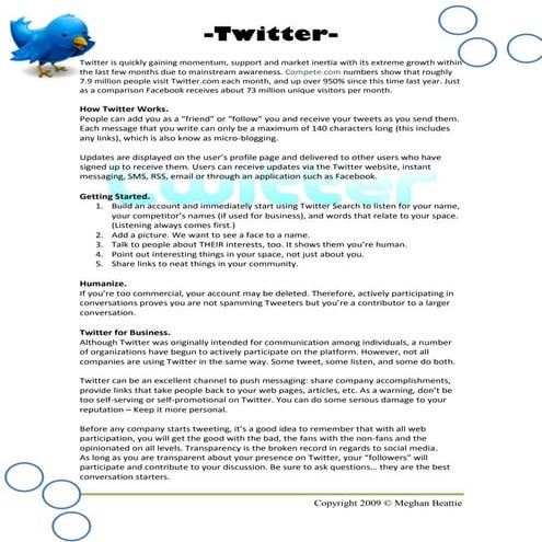 SocialMedia101 - Twitter
