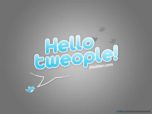 Twitter Presentatie