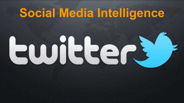 OSINT - Twitter Searches