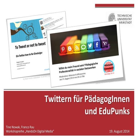 #Hands On - Twittern für PädagogInnen und EduPunks