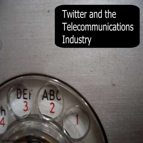 Twitter And Telco