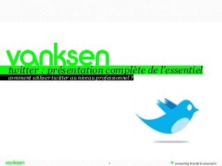 Twitter : présentation complète de l'essentiel