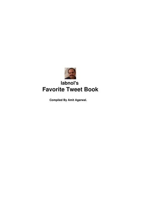 Twitter Book