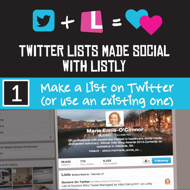Twitter Lists Made Social with Listly [infographic]