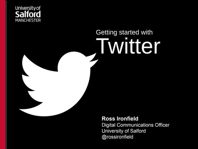 An introduction to Twitter