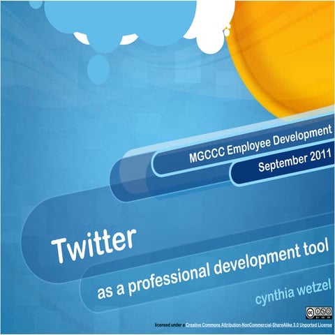Twitter: As A Professional Development Tool