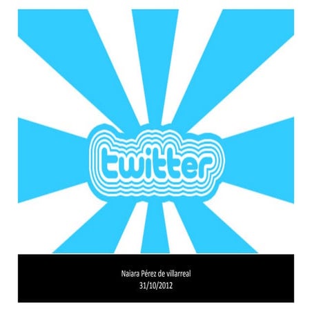 Radiografía de un canal de Twitter