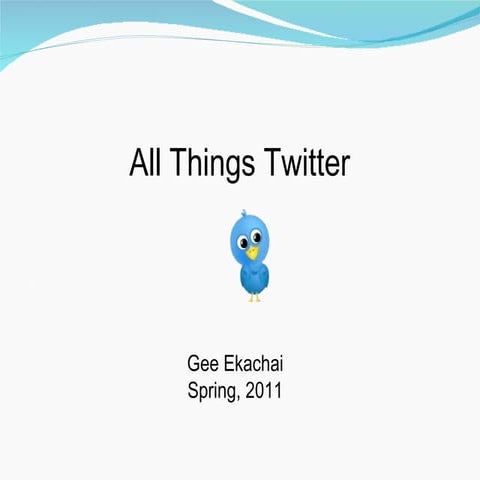 All Things Twitter