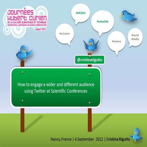 Twitter At Scientific Conferences Pptx