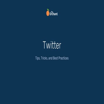 Twitter Best Practices 2020