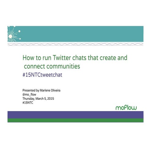 How to run Twitter chats that create and connect communities