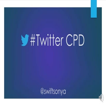 Twitter for Professional Development
