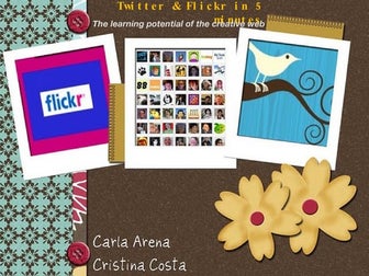 Twitter & Flickr in 5 Minutes
