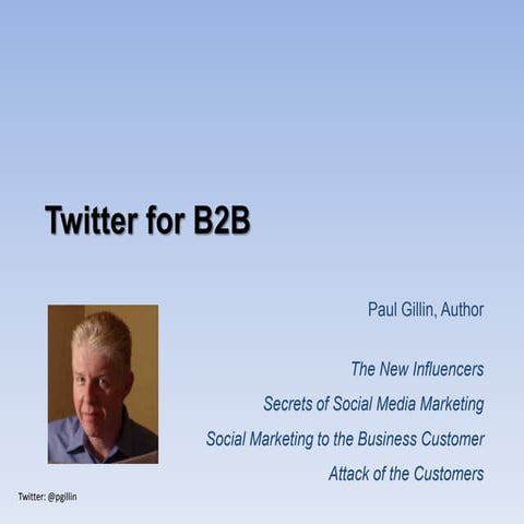Twitter for B2B