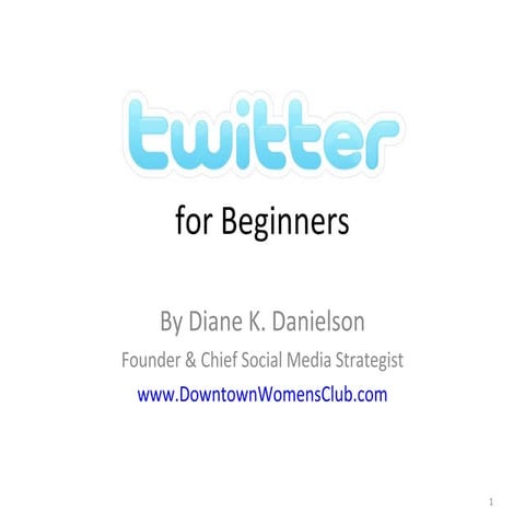 Twitter For Beginners