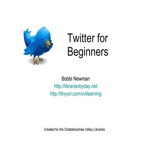 Twitterfor beginners