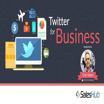 Twitter For Business Presentation Design Slides 