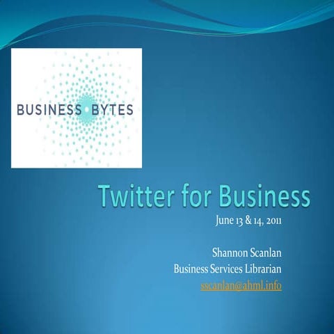Twitter for Business