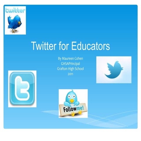 Twitter for educators