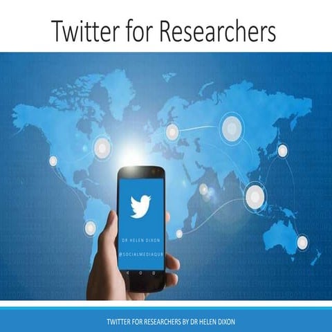 Twitter for researchers 2015