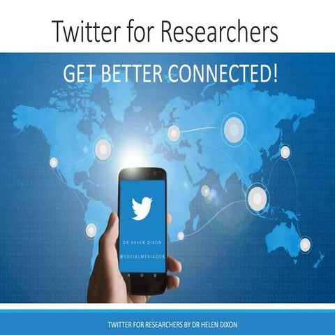 Twitter for researchers