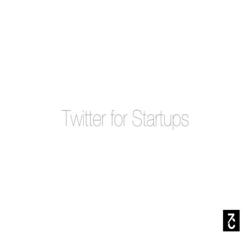 Startup Marketing on Twitter