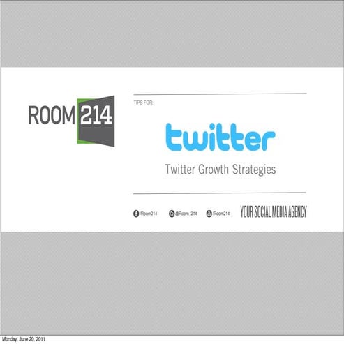 Twitter Growth Strategies