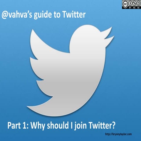 @vahva's guide to Twitter - Part 1 of 3 - Why should I join Twitter?