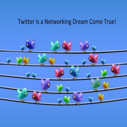 Twitter is a Networking Dream Come True 