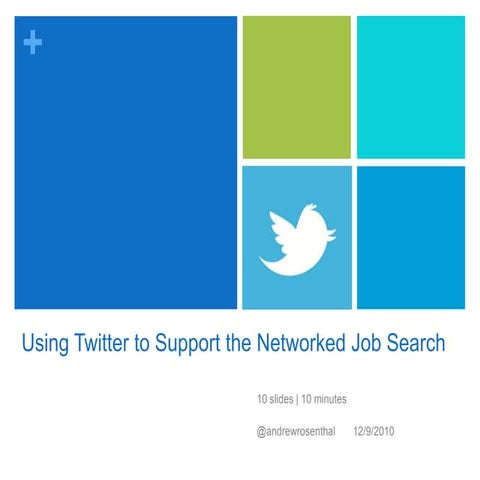 How Twitter Helps Support Your Networked Job Search and Connect with Alumni