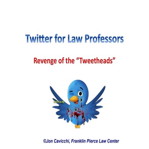 Twitter For Law Professors
