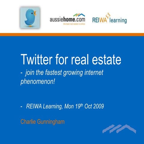 Twitter for Real Estate