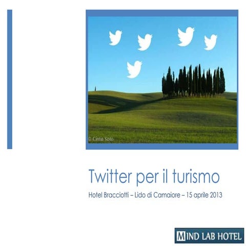 Twitter per il turismo