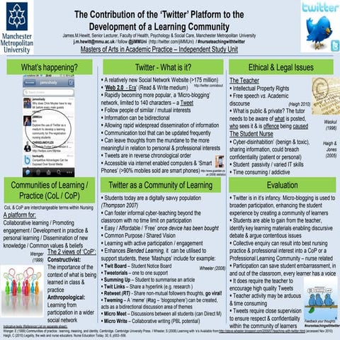 Twitter Poster