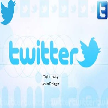 MKT3313 Twitter Presentation