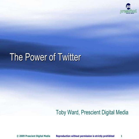 The Power of Twitter: Twitter for Business
