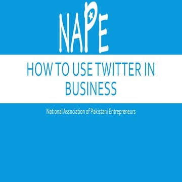 Twitter for Business