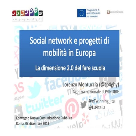 Social network e progetti di mobilità in Europa. La dimensione 2.0 del fare s...
