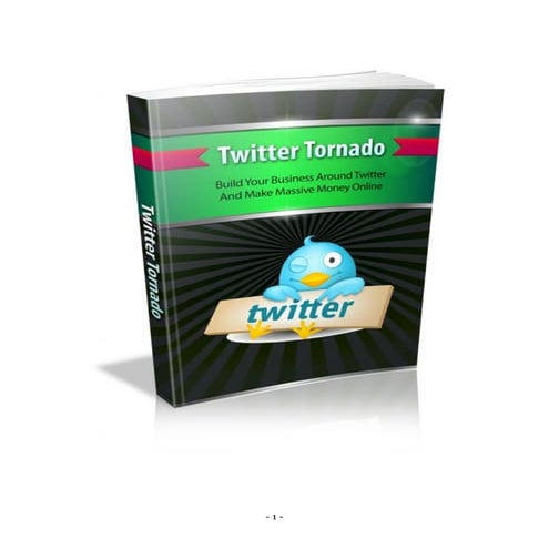 Twitter tornado