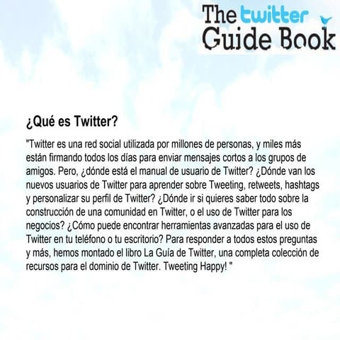 Twitter Tutorial