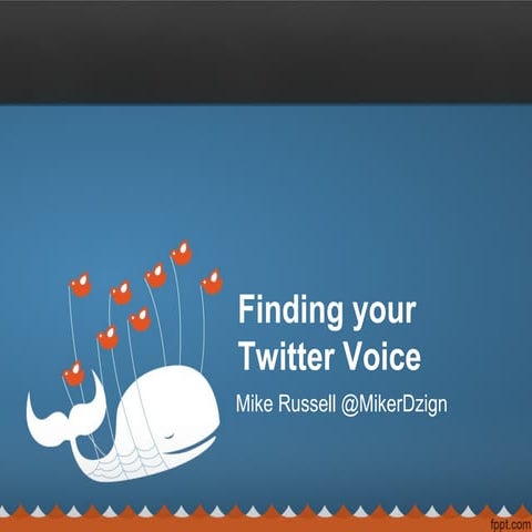 Finding your Twitter voice