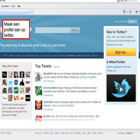 Twitter voor starters