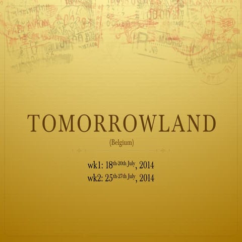 Tomorrowland 2014