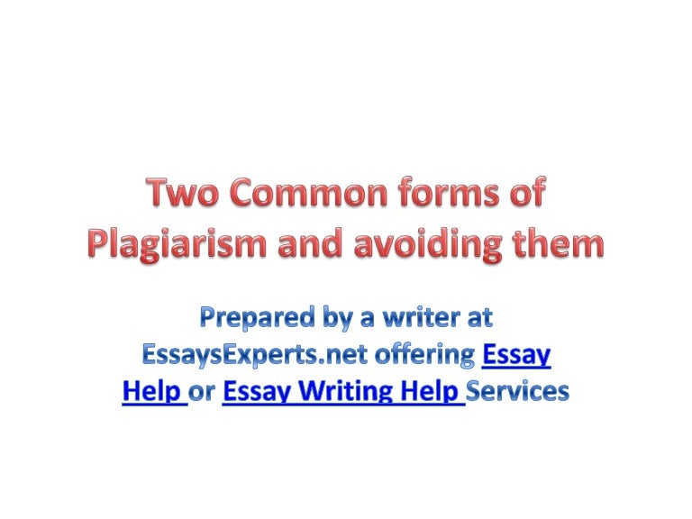 Avoiding plagiarism essay picture