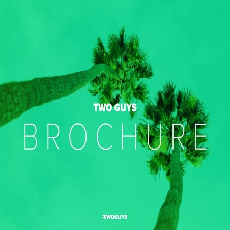 Two Guys Creative Brochure