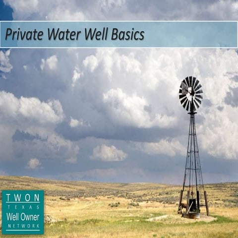 Twon session 1 gw water wells_tarrant