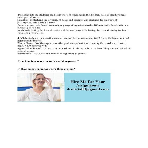 Two scientists are studying the biodiversity of microbes in the differ.pdf