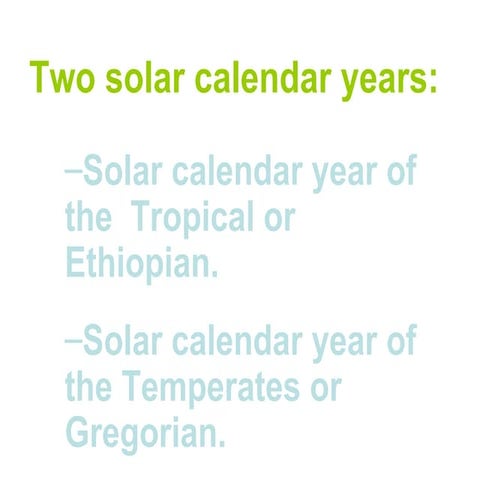 Two solar calendar years | PPT