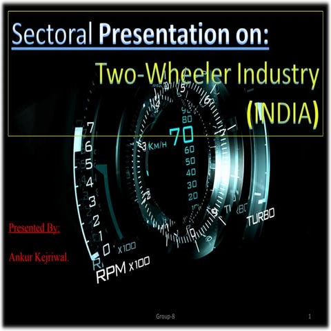 Presentation on two wheeler industry in india